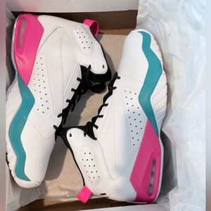 Jordon Lift Off  South Beach/White Turbo Green